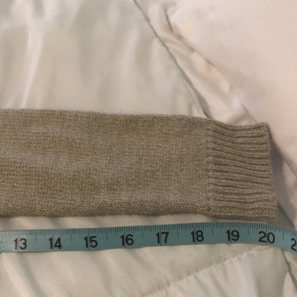 The Limited cowl neck oatmeal cream sweater - Picture 4 of 7